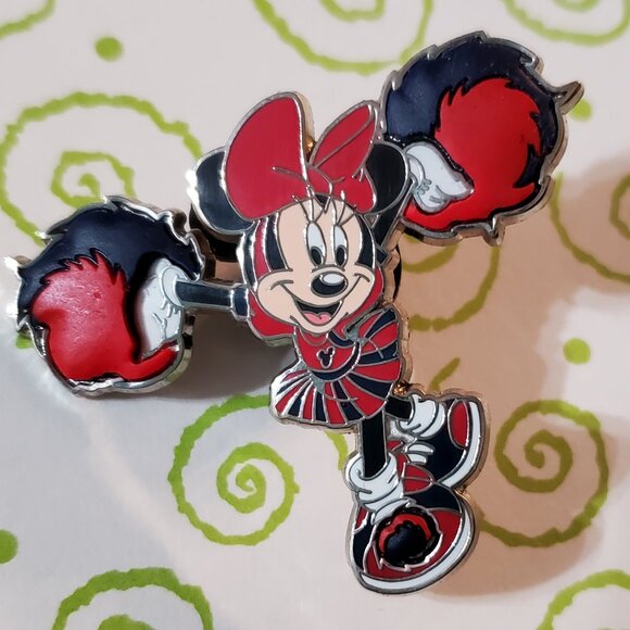 MINNIE MOUSE Cheerleader Disney Pin - Picture 1 of 6